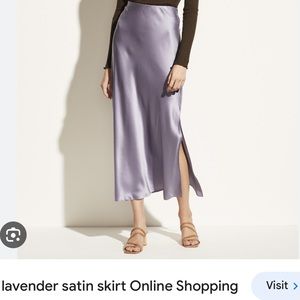 COPY - Great condition Vince satin skirt